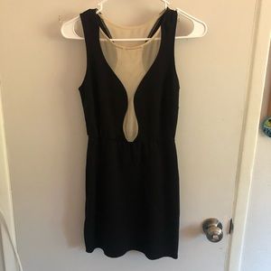 Sexy Mesh Little Black Dress